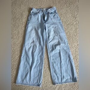 Abercrombie & Fitch Highrise Wide Leg Jeans
